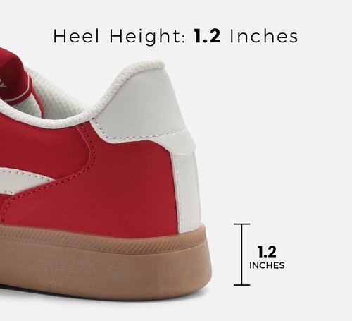 LUCKY STEP Women's Retro Fashion Sneakers - Classic Casual Walking Shoes | Non-Slip Comfort Design
