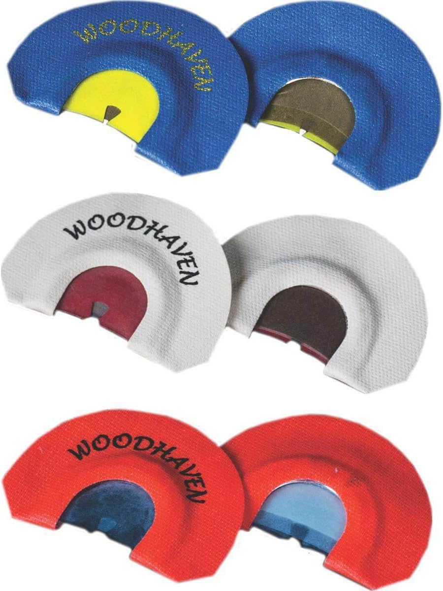 Woodhaven Custom Calls Ghost 3-Pack Mouth Calls - Premium Quality Hunting Gear