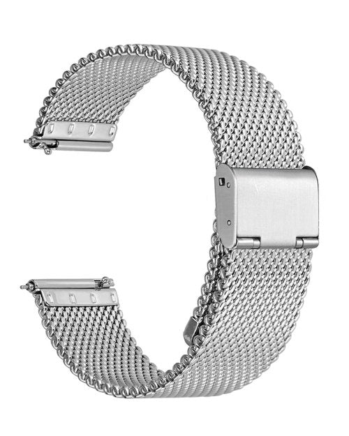 Gittos Metal Strap 22mm Compatible with Amazfit Balance/Bip 6/Bip 5/Stratos 2/2S/3/Pace Replacement Band Stainless Steel for Amazfit GTR 4/GTR4 Pro/GTR 3/GTR3 Pro/GTR 2/GTR 2e/GTR 47mm for Women Men