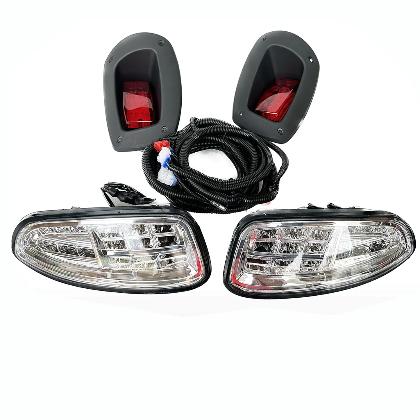 Dr.Acces Golf Cart LED Light Kit for EZGO RXV Golf Car Gas & Electric RXV Light Kit Yearly 2008-2015
