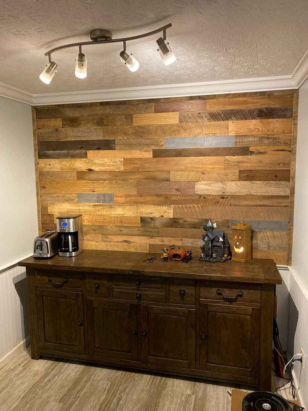 Authentic American Barnwood - 100% Reclaimed Barn Wood Wall Planks, 36 inch Length, Multi-Width, DIY Accent Wall for Home, Office or Business, 10 Square Ft.