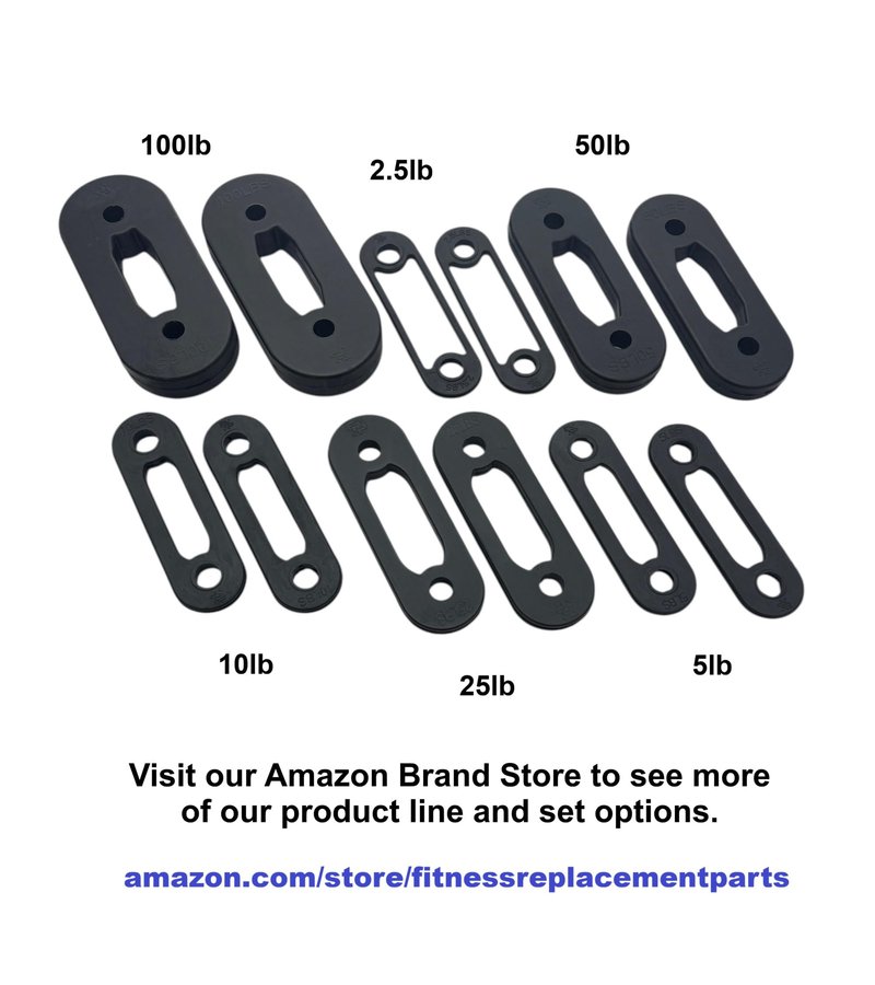 Resistance Bands Weight Straps 35lb Set, Three Pairs: (2) 2.5lb, (2)5lb, (2)10lb for Body by Jake