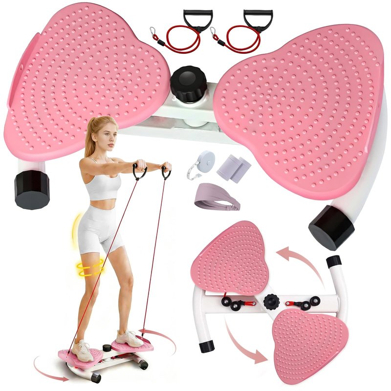 Liznkjious Waist Twister Machine Exercise,Waist Twisting Machine - 260 lbs Ab Twist Board with Adjustable Resistance Bands, Twist Exercise Machine for Core Workout & Waist Slim, Home Gym Equipment for Women & Men