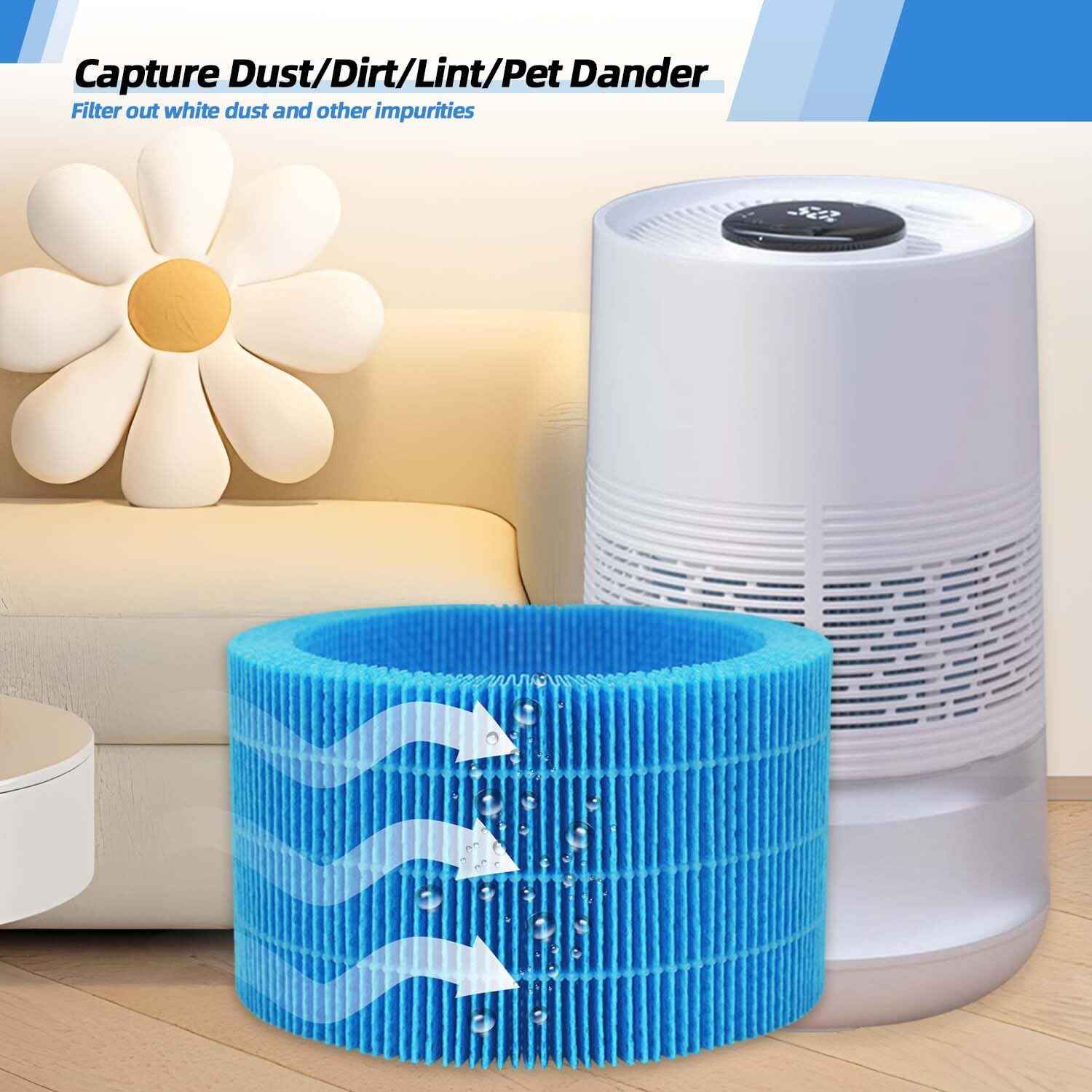 HIHEPA 2 Pack H35i Wick Replacement Filter Compatible for 3.5L Blueair Premium Smart Humidifier
