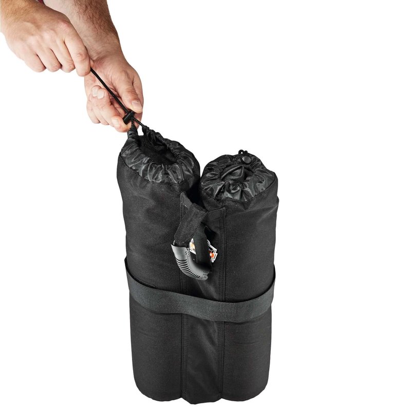 Weight Bags for Pop Up Canopy Tents or Umbrellas, Set of 2, Ergodyne SHAX 6094 , Black