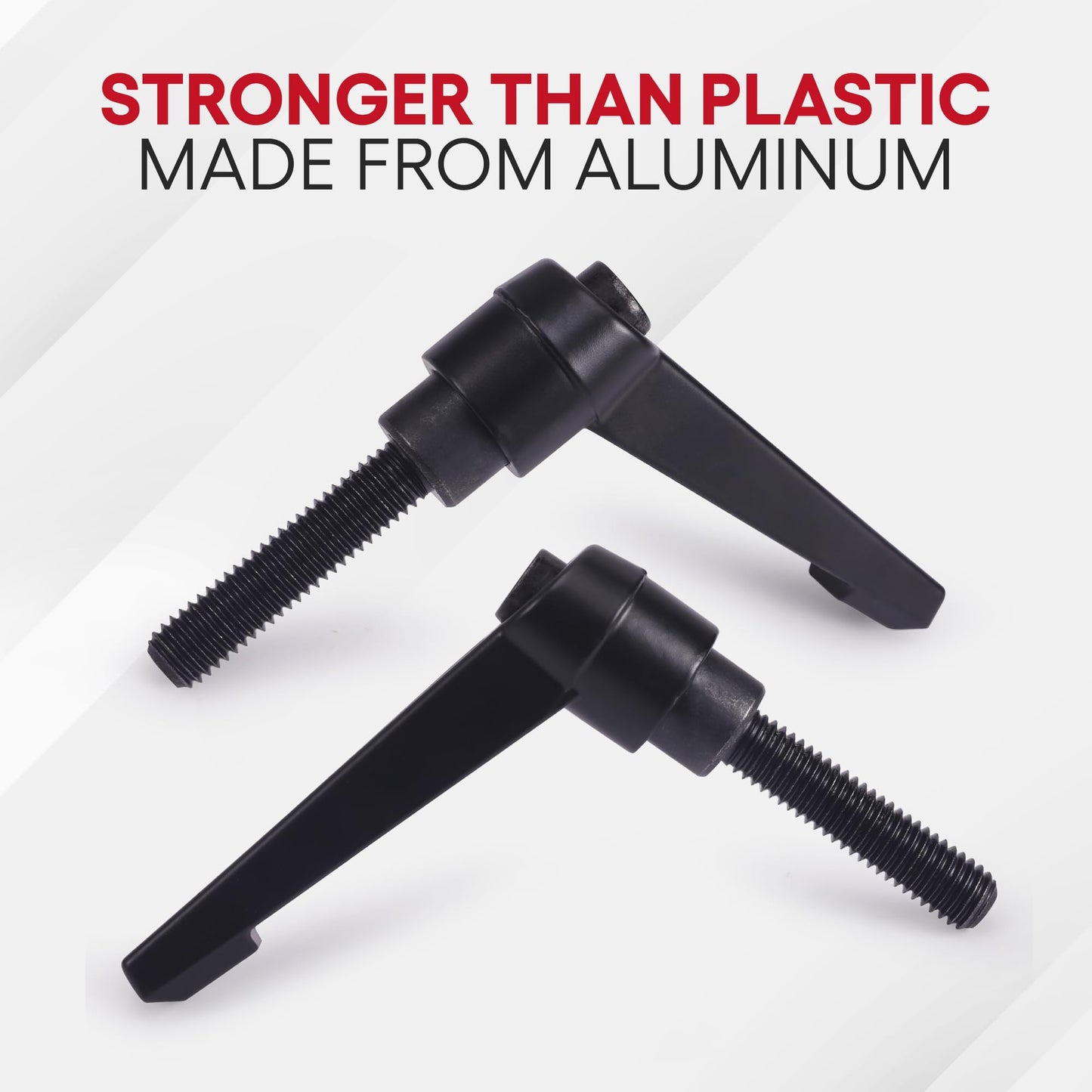 Seat & Handlebar Adjustment Handles for Peloton Bikes, Metal 2-Pack
