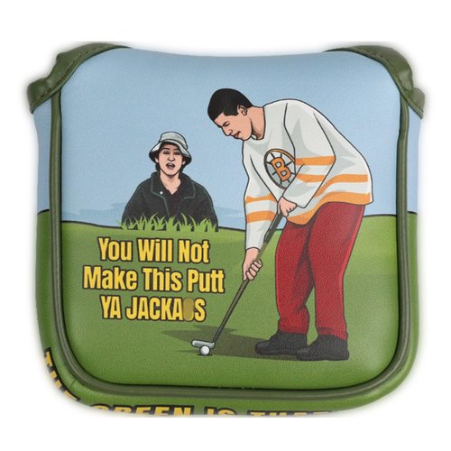 Jack Ass Mallet Head Cover - Premium Golf Club Protector - Headcover for Odyssey | Essential Golf Accessories for Men with Premium Club Protection | Funny Golf Accessories for Men