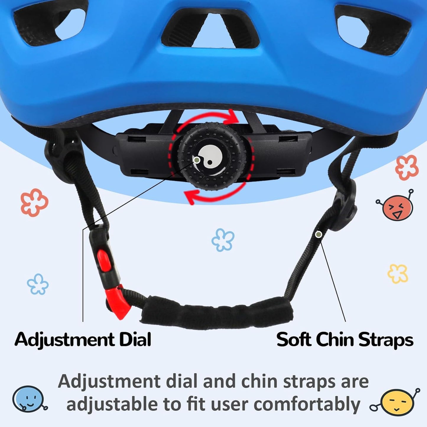 Skiennix Toddler Bike Helmet - Adjustable Multi-Sport Design for Kids | Two Sizes Available