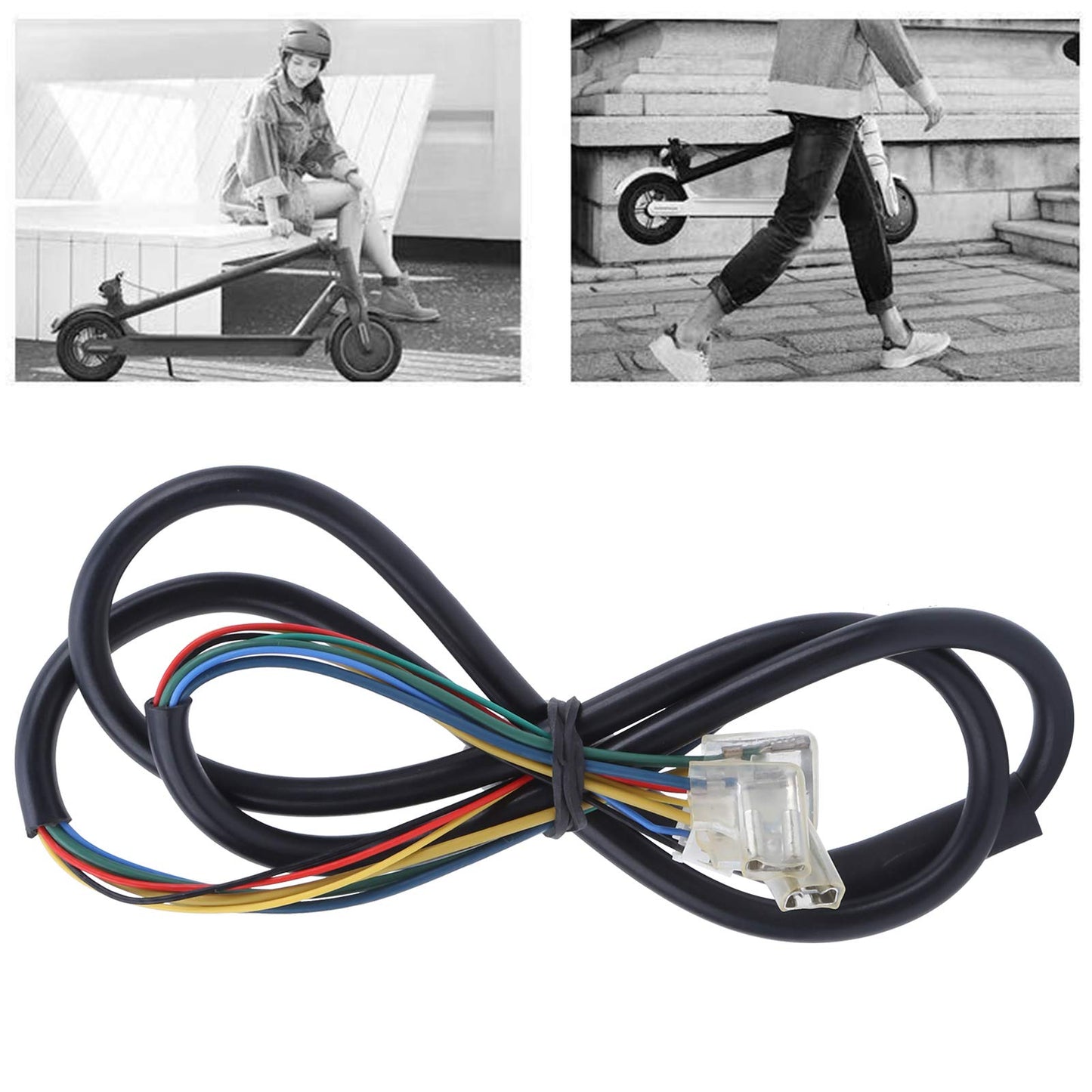 M365 Motor Wire,Plastic Scooter Motor Harness Scooter Motor Wiring Harness for M365,M365 Pro