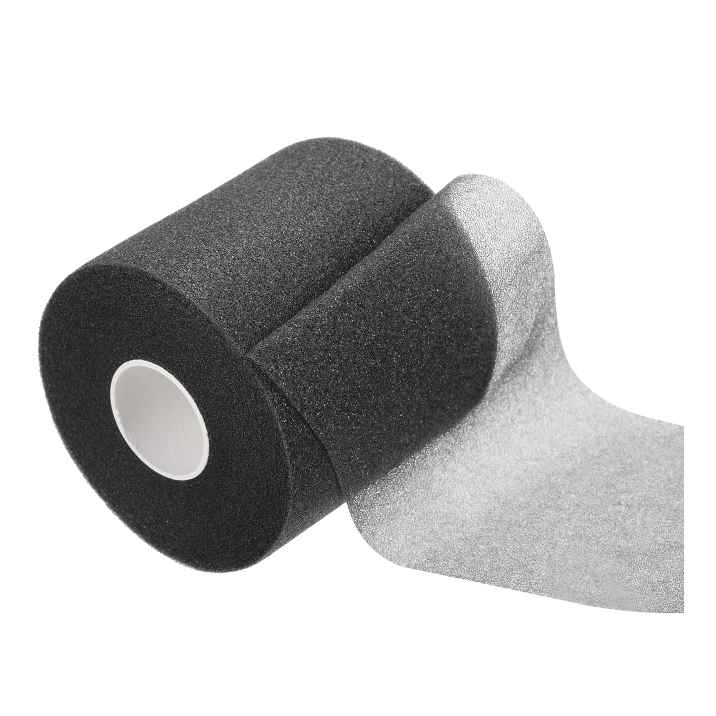 M METERXITY Badminton Grip Cushion Wrap - PE Tennis Badminton Racket Grip Tape Anti Slip Backing Film, Apply to Ball Racket Sports Training (30 Yard, Black)