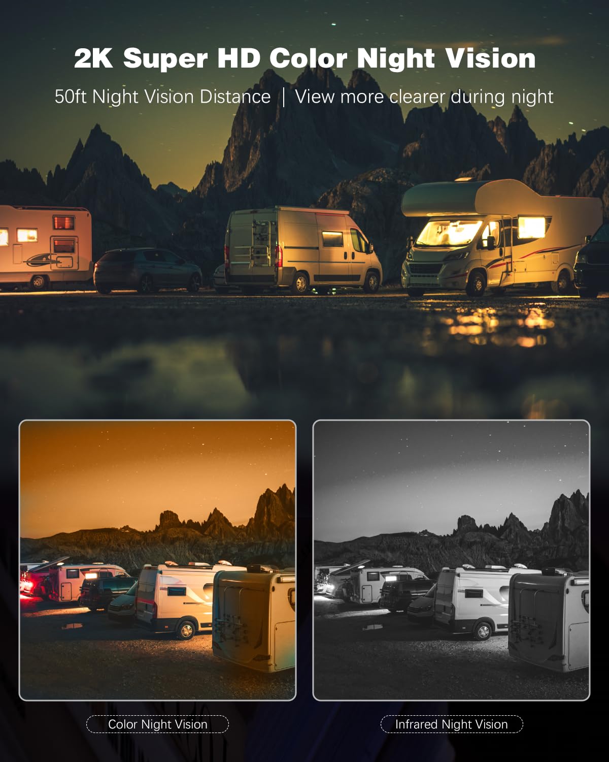 Xega 4G Cellular Security Camera Indoor Built-in SIM Card, 2K No Wi-Fi Camera Portable, LTE Cameras with 6000mAh Battery, PIR Motion Detection, Color Night Vision, 2-Way Audio, TF/Cloud