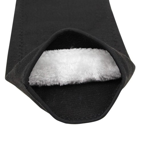 JUMISEE Men Women Warm Fleece Lined Knee Brace Leg Warmer Thermal Leg Sleeve Knee Support for Arthritis Pain Relief Yoga