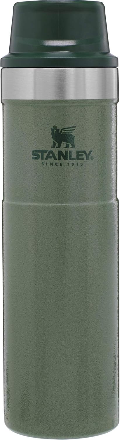 STANLEY Classic Travel Mug - 16 OZ | Trigger-Action Design for Easy One-Handed Use