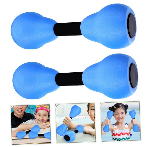 BESPORTBLE Water Dumbbells Sports Barbell Water Aerobics Dumbbell Water Weights for Pool Exercise Equipment 2pcs