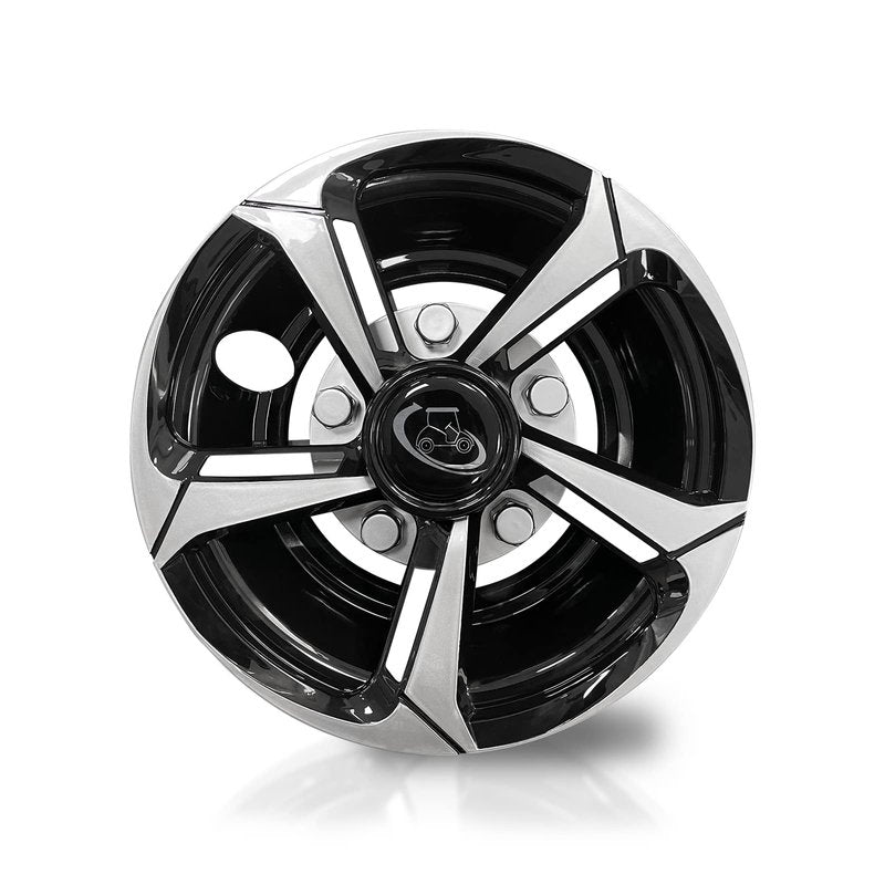 YUWEIDG0769 Golf Cart Wheel Covers Hub Caps for EZGO, Club Car, Yamaha Most Golf Carts- 8 Inch Set of 4, Golf Cart Hub Cap