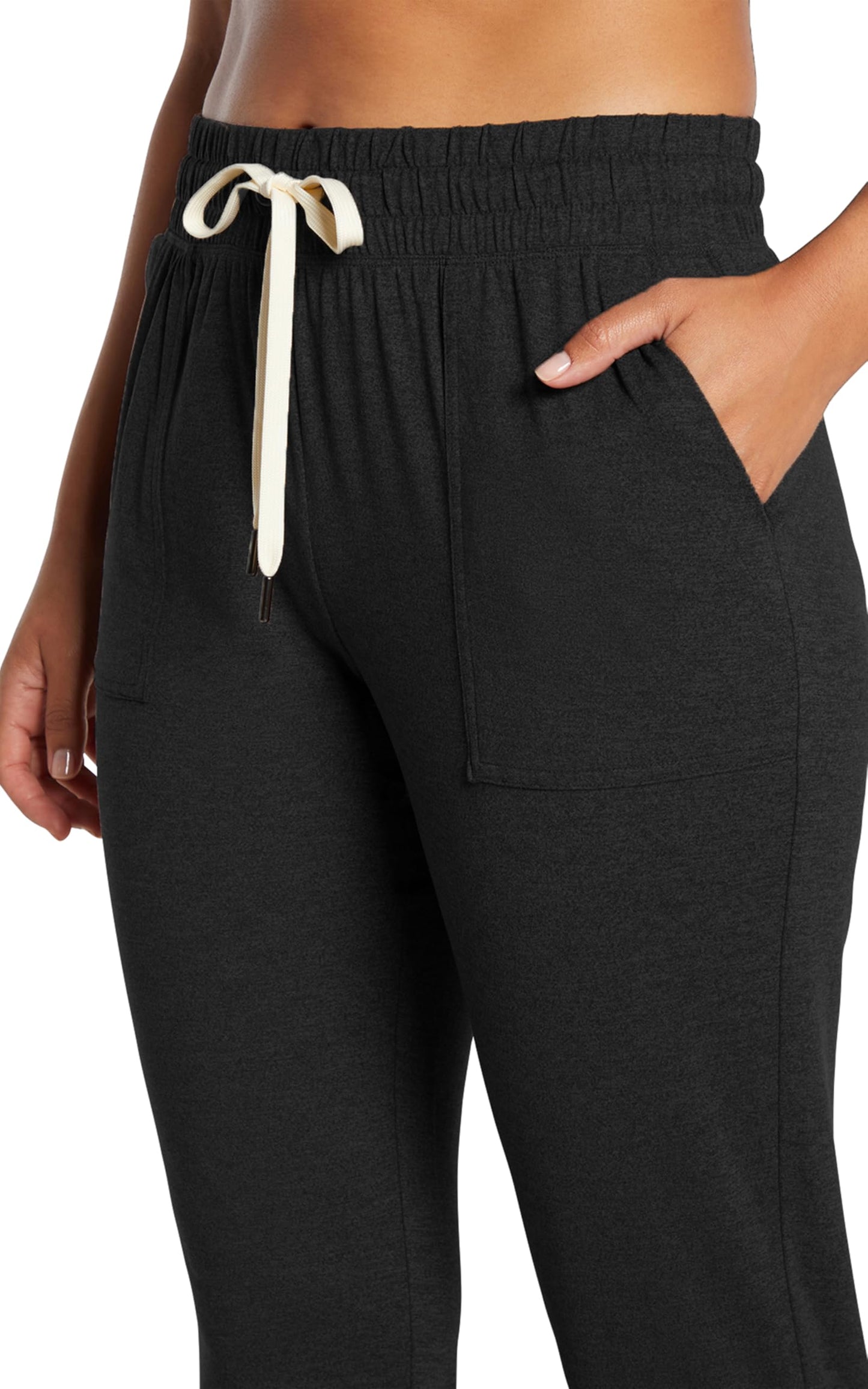 Zobha Women's 27" Devoin Pocket Jogger, Heathered Phantom, Large