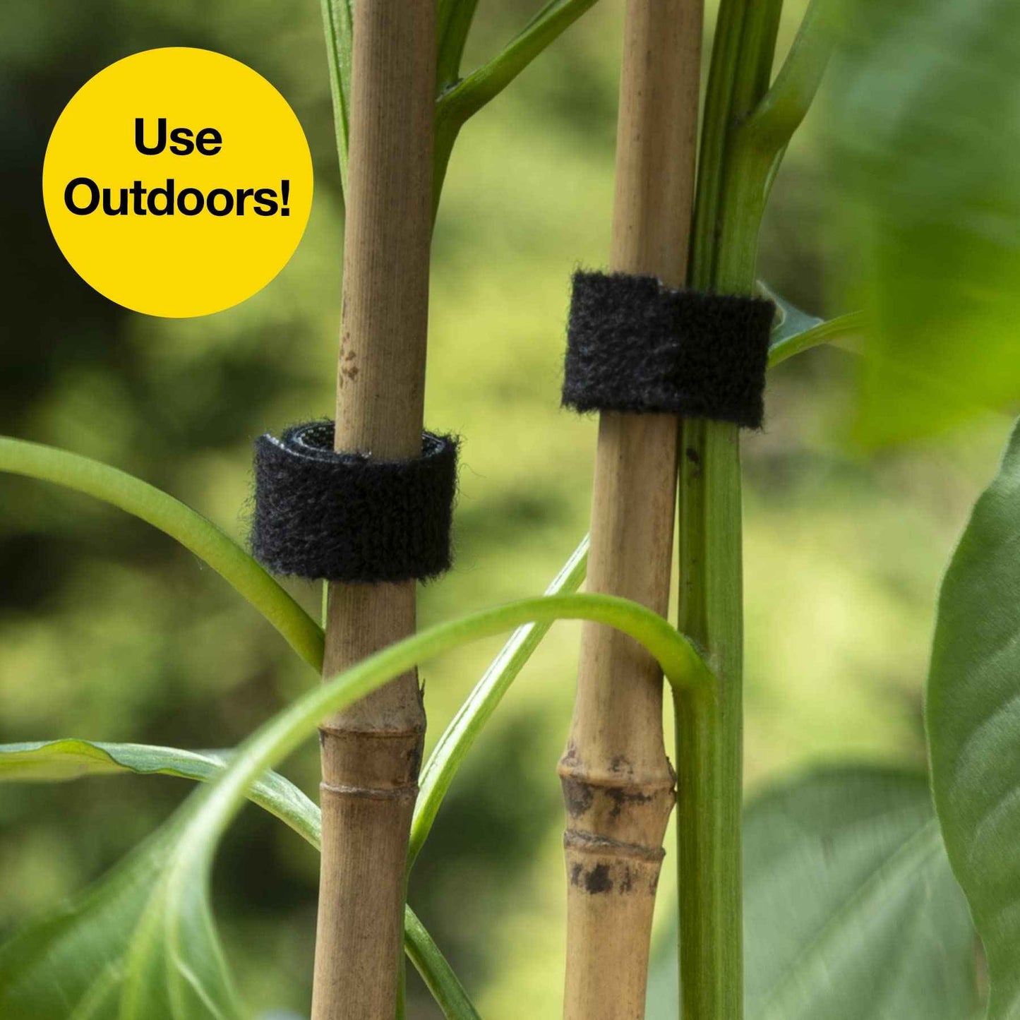 Self-Gripping Perforated Roll Cable Ties by Wrap-It Storage - 3 Pack of 12' x .75" Rolls Black - Cord Organizer for Appliances and Home Office Cables