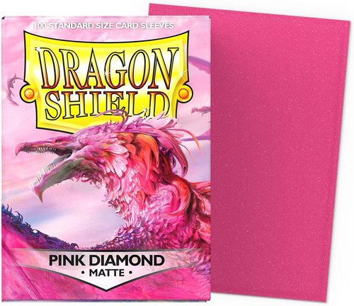 Dragon Shield | Premium Pink TCG Sleeves Bundle - 2X 100 CT Smooth & Tough | Compatible with Pokémon, Flesh & Blood, One Piece & Magic The Gathering
