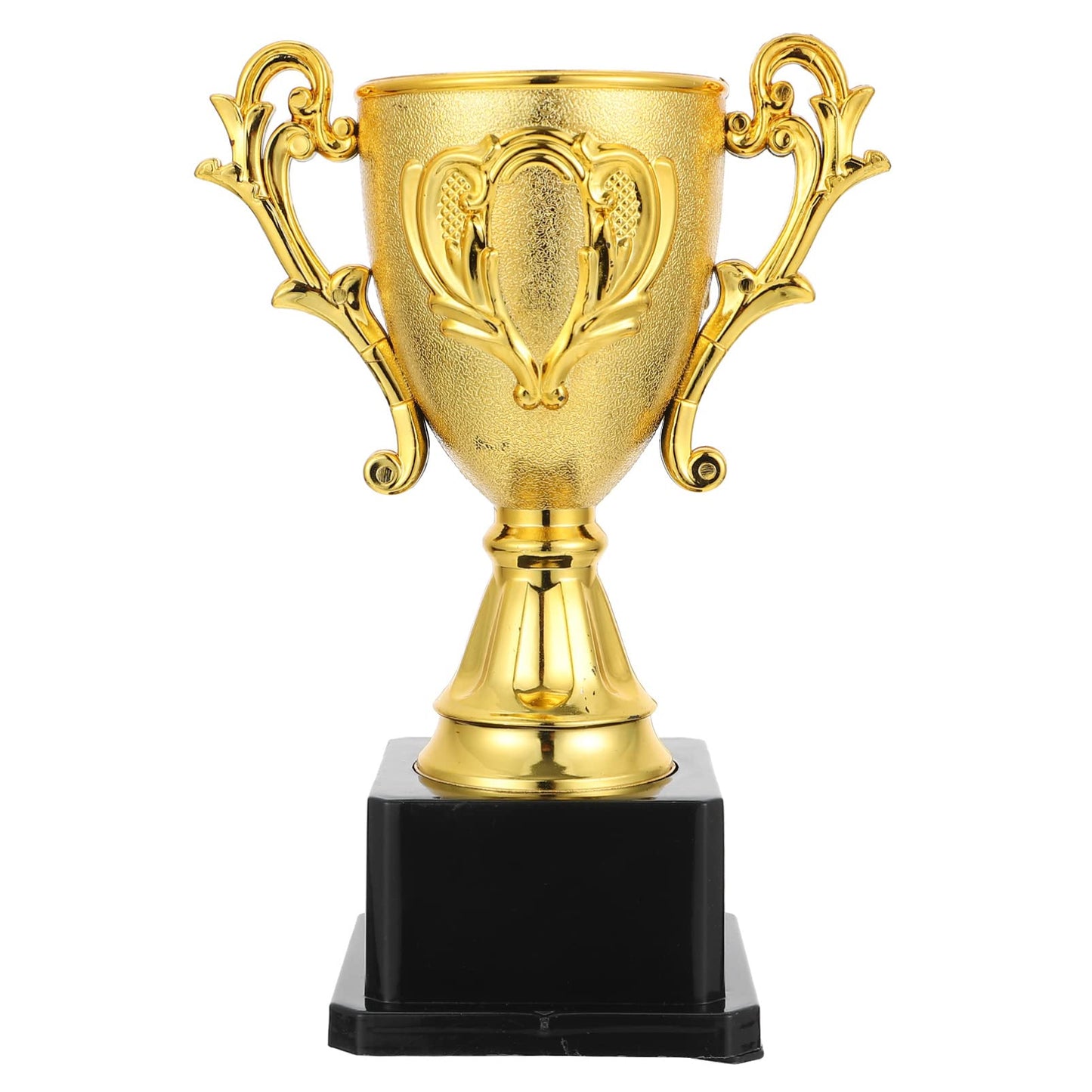 BESPORTBLE Golden Trophy: 7 Inch Plastic Golden Cup Gold Trophies Awards for Kids Party Favors Sports Footabll Competition Tournaments Rewards