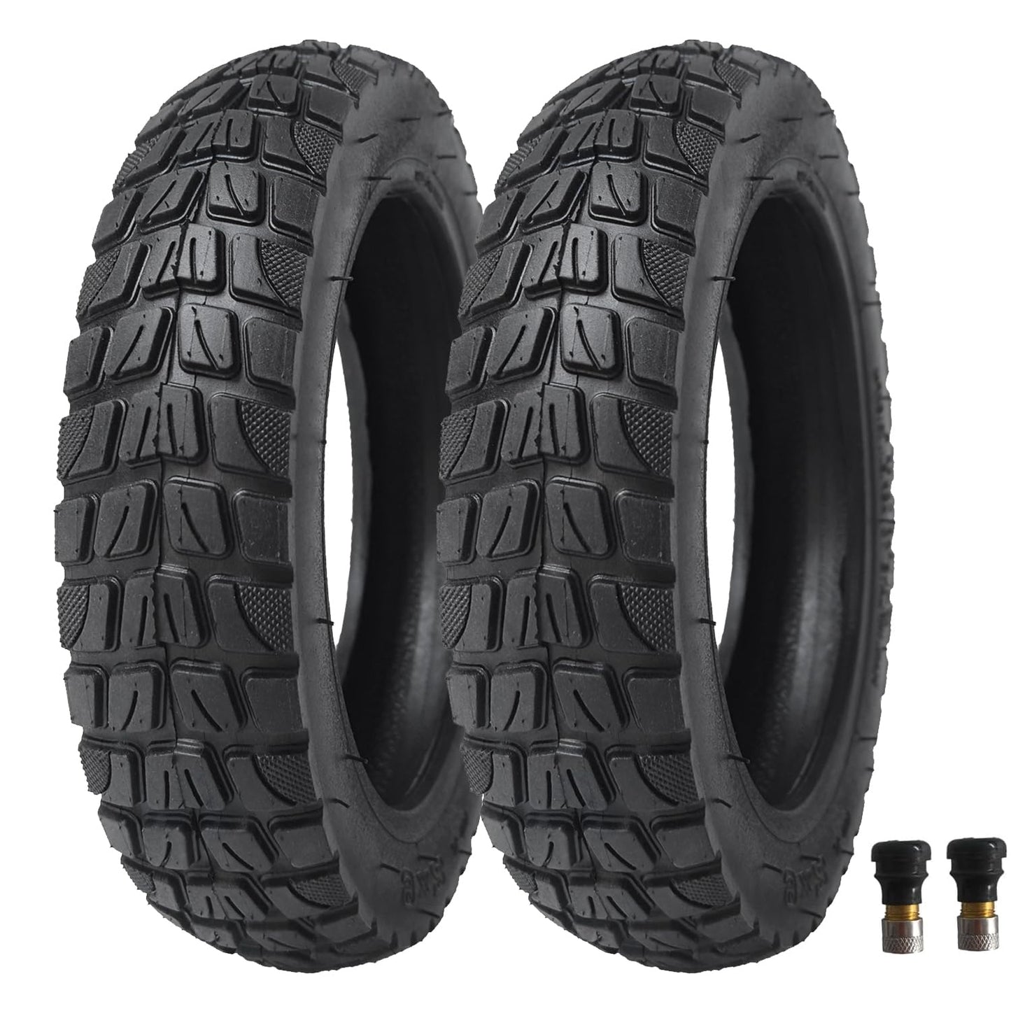 9x2 Vacuum Tire, 9 Inch Replacement tire, With Tire Air Valve, for Apollo Go Xiaomi Mi3/M365/Pro/Pro2/Gotrax GXL/XR/V2/ Electric Scooter (2 Pack)