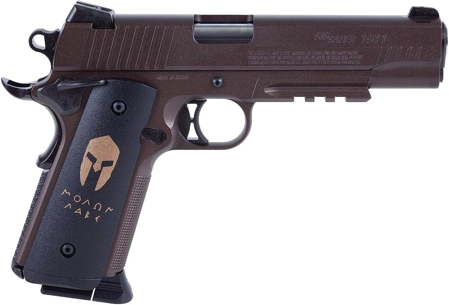 Sig Sauer 1911 Spartan CO2 Air Pistol - 4.5mm Steel BB, Semi-Auto, 16rd Magazine, No CO2 Included