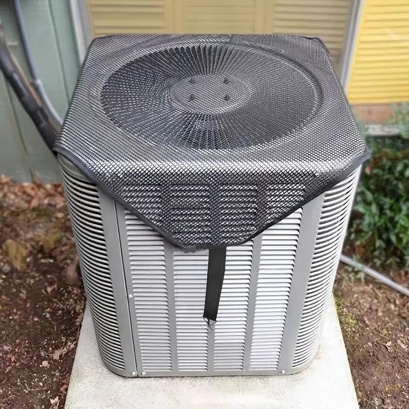 Air Conditioner Covers for Outside, AC Cover Outdoor Units 36'' x 36'', Breathable Mesh Cover Protector Outside Unit, for Vent & Heater Unit, Top Universal Defener for All Seasons