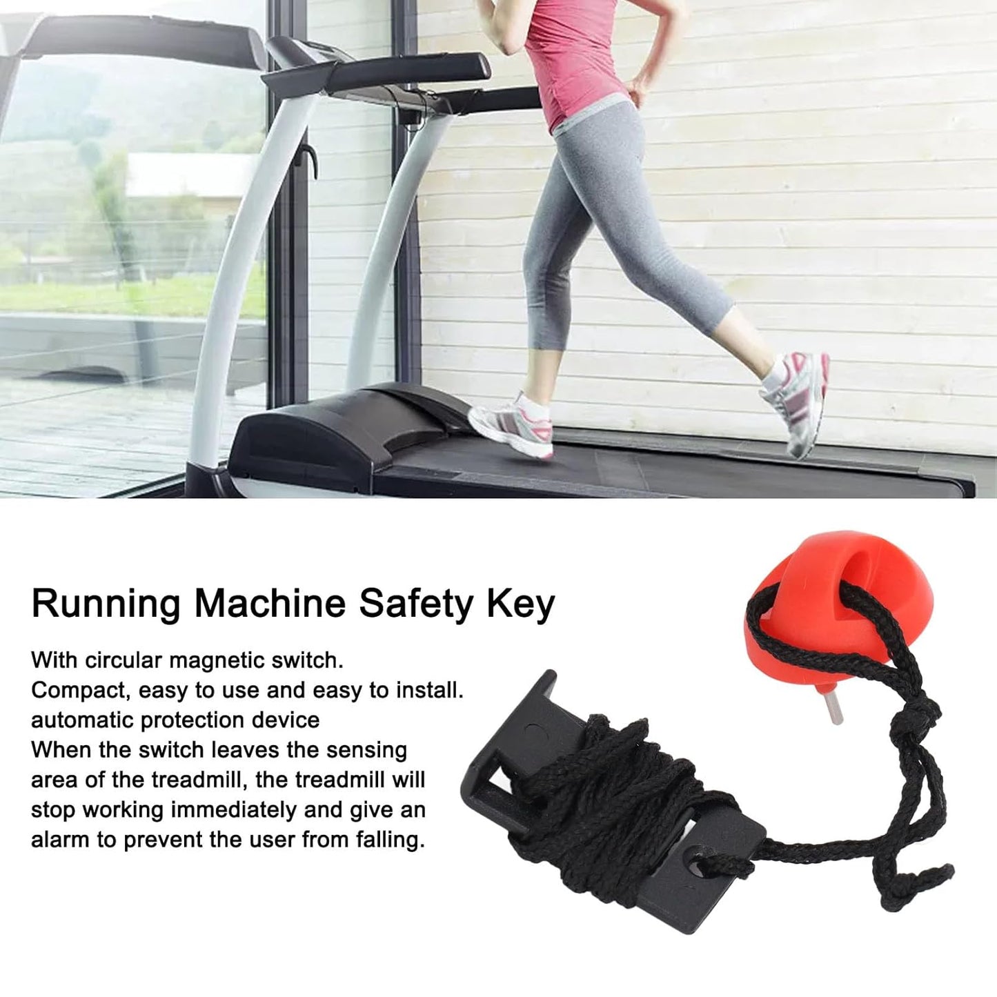 Universal Treadmill Safety Key - 2 Pack for NordicTrack, ProForm, Weslo & More | Compatible with All ICON Treadmills