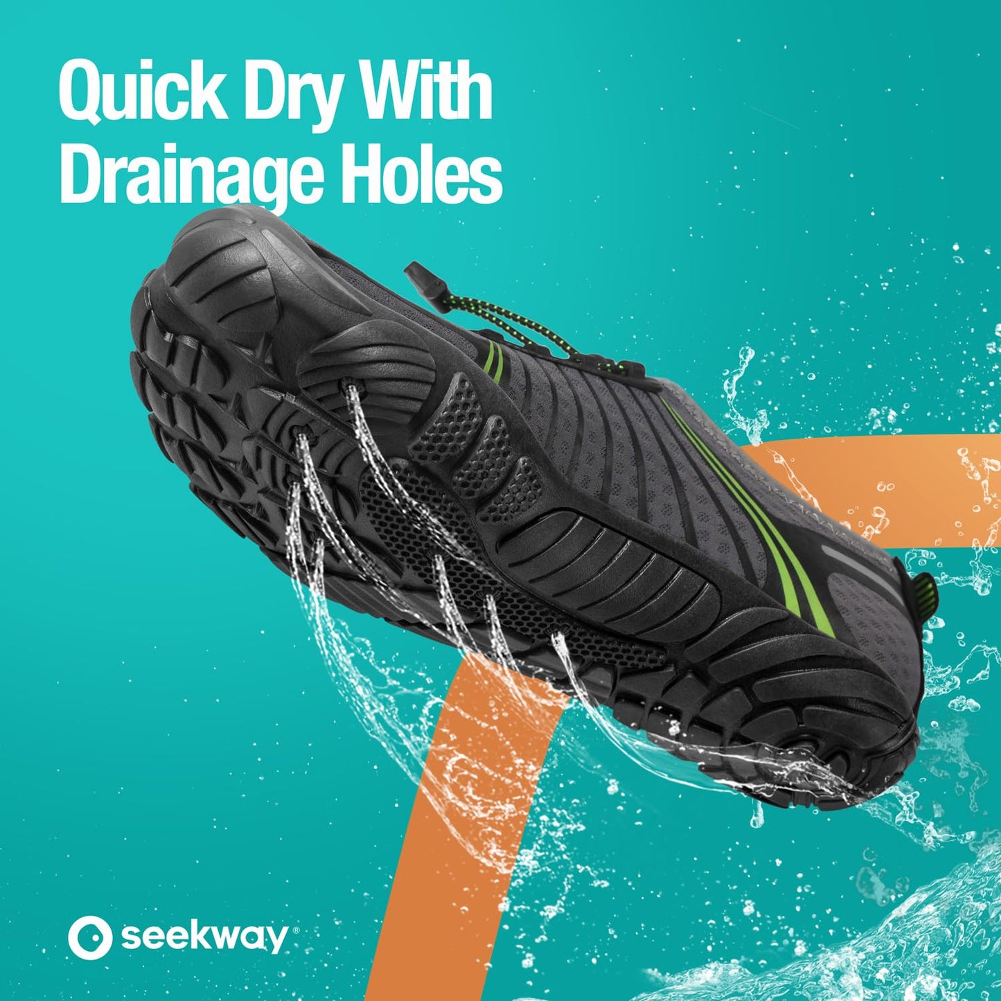 SEEKWAY Water Shoes Sports Quick-Dry Barefoot Beach Pool Lake Swim Aqua Boating Hiking Surfing Men Women SP001
