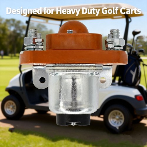 Meckparts MZJ-400A 36V 400A Solenoid Contactor Solenoid Compatible with Heavy Duty Golf Cart