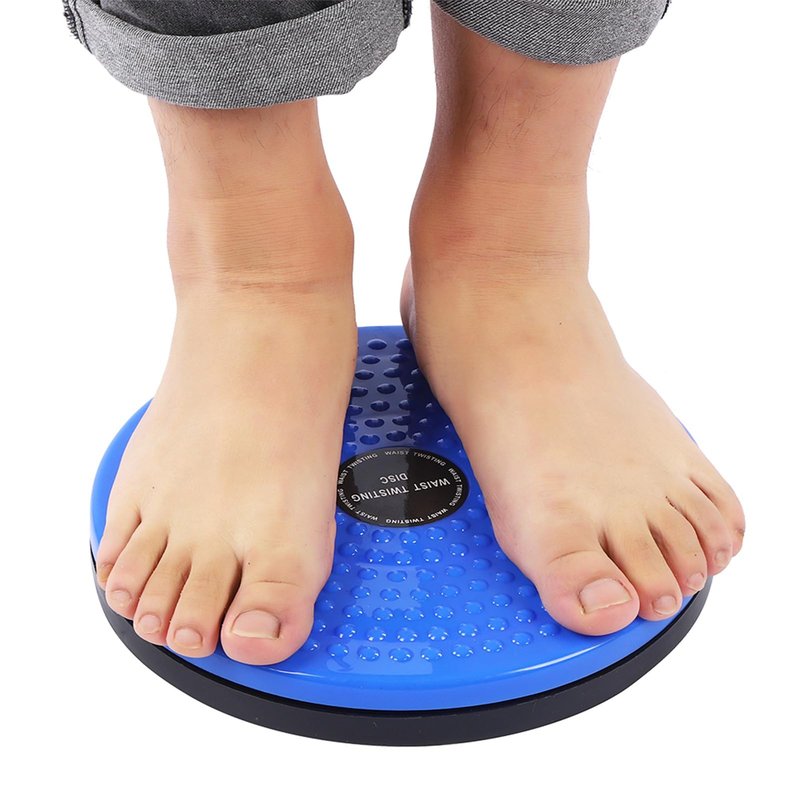 Waist Twisting Disc, Body Trimmer Ab Exercise Board with Non-Slip Base Weight Loss Foot Massage Plate for Home Fitness