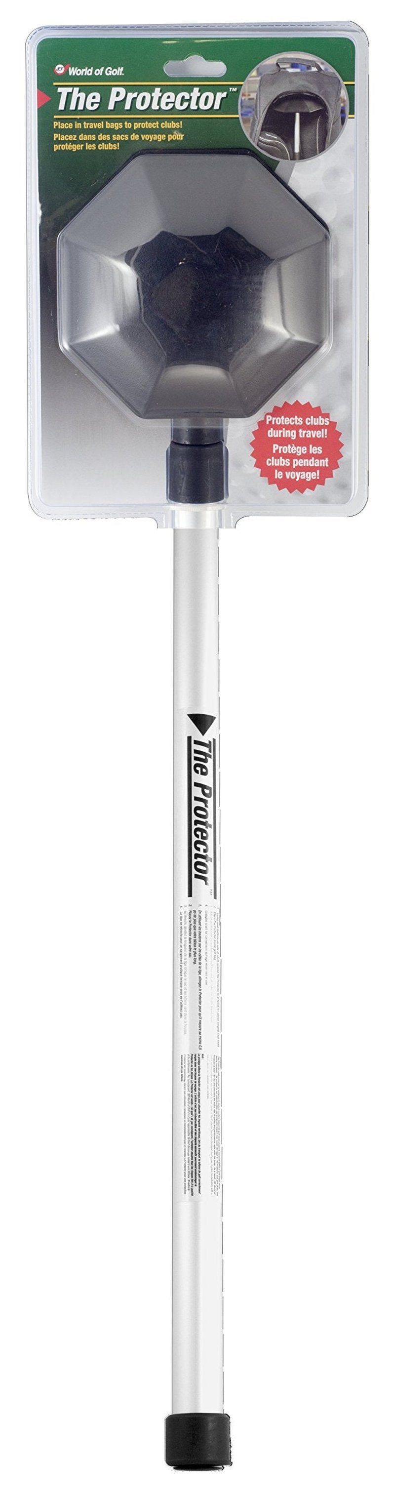 JEF World of Golf The Protector Golf Club Travel Support Protection,Black,Grey