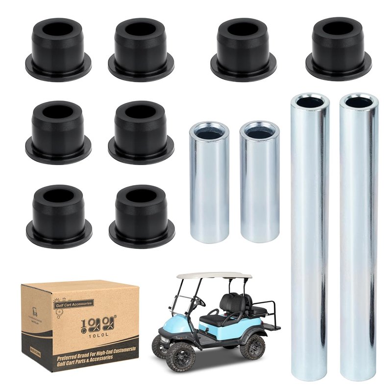 10L0L Golf Cart Control Arm Bushing Kit for Club Car Precedent 2004-up, OEM# 102287601, 102287701, 102956201