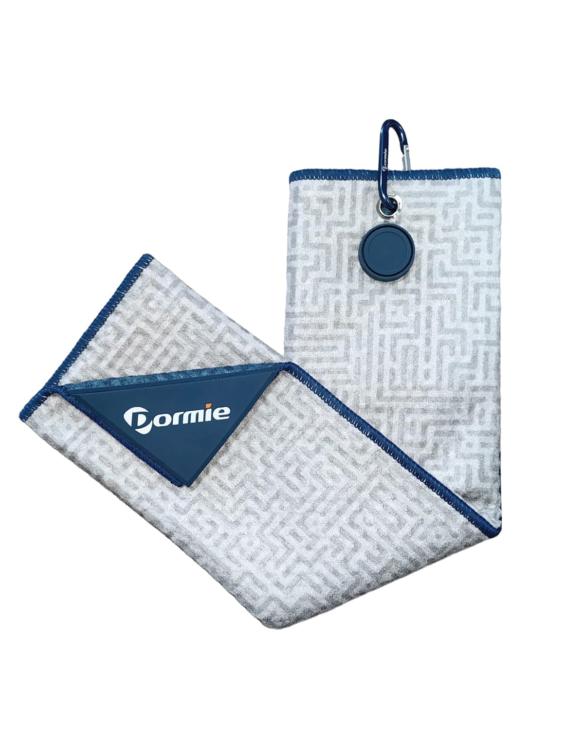 DORMIE Golf Magnetic Towel - Premium Ultra-Absorbent Microfiber Golf Towel with Magnet for Golf Carts or Clubs