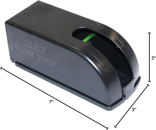 JT Eaton Jawz 407 Covered Mouse Traps - Effective Pest Control Solution | Durable Design
