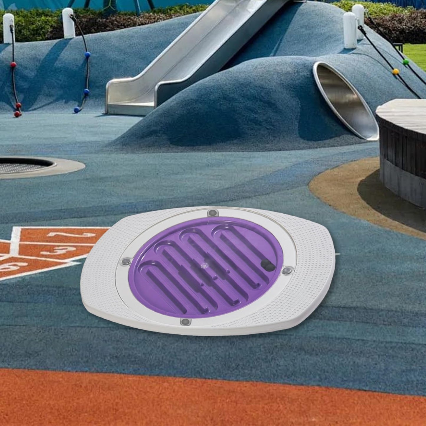 Lydnvjx Balance Board Maze, 20 Inch Maze Balance Plate, Anti Slip Balance Board with 3 Replacement Maze Disks, Maximum Load of 165 Pounds