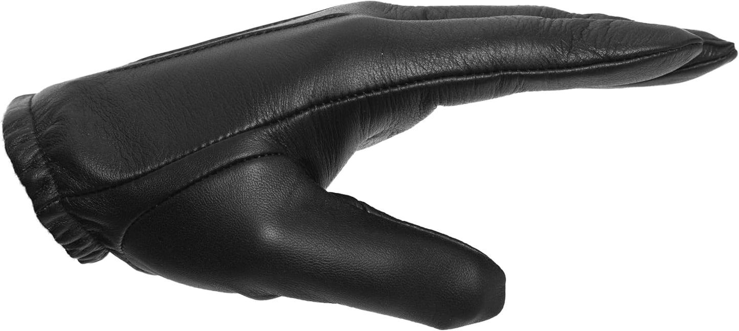 Pratt & Hart Guardia™ Men’s Black Leather Gloves - Perfect for Precision Tasks & Driving