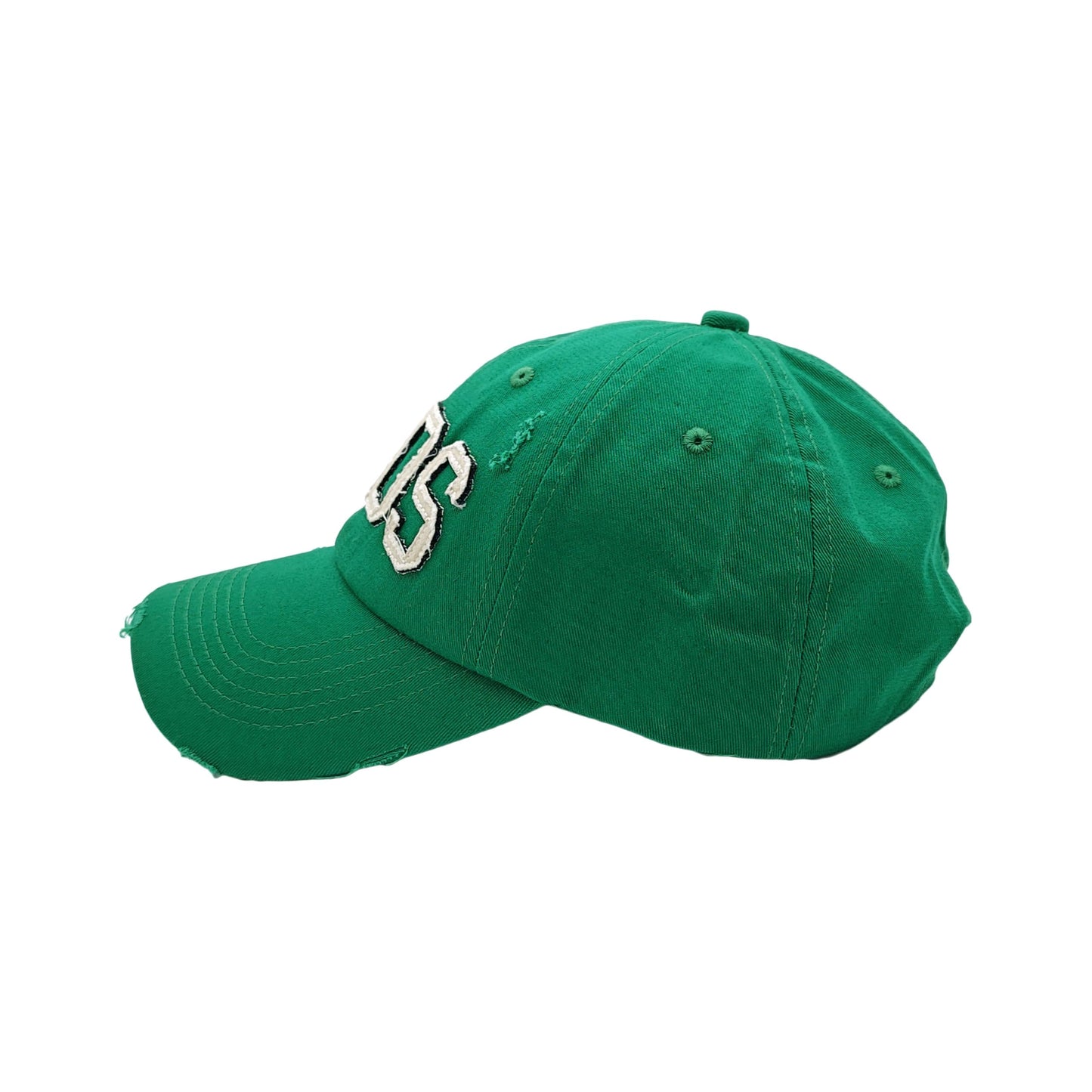 Birds Dad Hat in Kelly Green - Retro Vintage Look