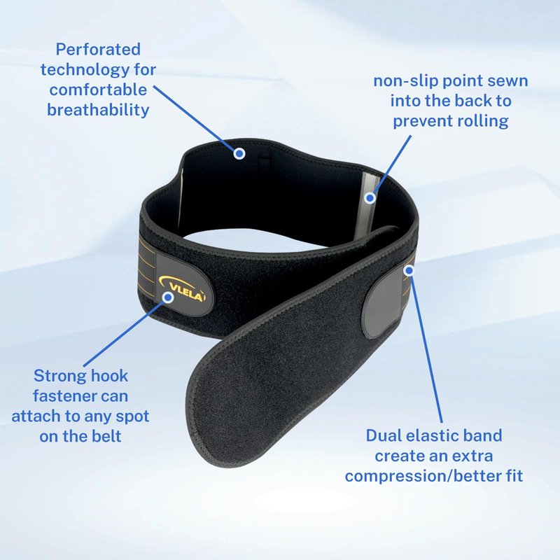 Vlela Si Belt -Sacroiliac Belt for Women，Hip Brace for Sciatica, Lower Back,Pelvic and Sacral Nerve Pain Relief,Hip Stabilizer Brace for Si Joint Dysfunction Trochanteric