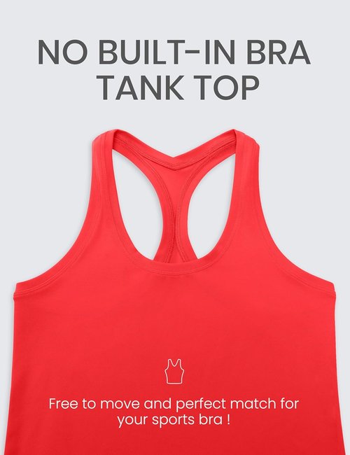 CRZ YOGA Butterluxe Racerback Tank Top - Women's Athletic Sleeveless Gym Shirt for Yoga & Workouts