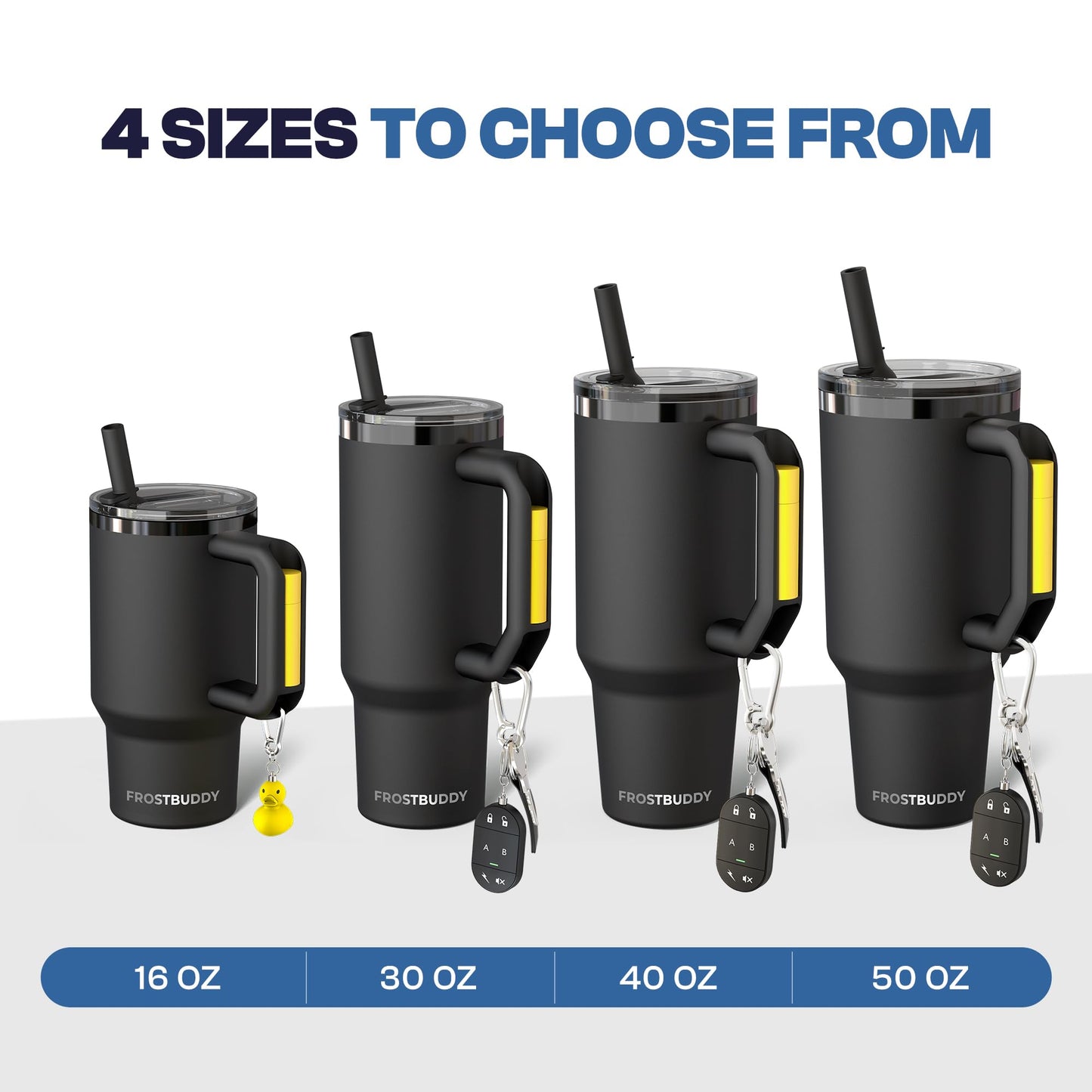 Thicc Buddy - 40 oz Stainless Steel Vacuum Insulated Tumbler with Lid and Straw for Water - Travel Mug Cupholder Friendly - Gifts for Women Men Him Her (Wild Floral)