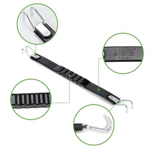 10L0L 2×Universal Battery Carrier Strap Lifting Strap for Yamaha EZGO Club Car, Secure and Efficient Battery Lifting and Removal Tool