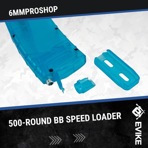 Evike Airsoft - 120rd Universal BB Speed Loader for 6mm Airsoft Guns | Efficient & Durable