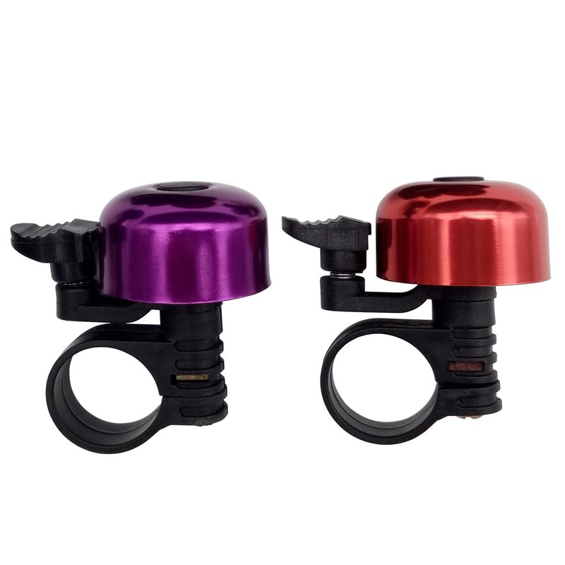 TrendBox 1 Set 6 Colors Alloy Bicycle Bike Cycling Handlebar Bell Ring Horn Sound Emergency Alarm Alert Warning Loud Lightweight for Safety