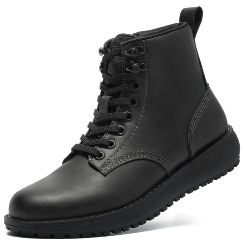 ANJOUFEMME Snow Winter Hiking Boots for Women - Womens Outdoor Waterproof Shoes Lightweight Walking Backpacking DSX13W-FN-US-BLACK-9