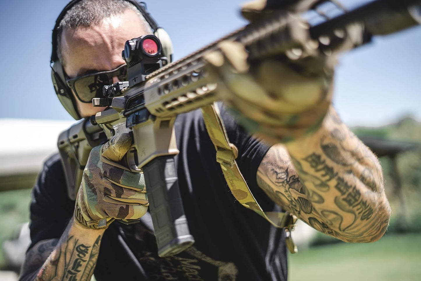 Mechanix Wear Original MultiCam Tactical Work Gloves - Flexible Grip & Secure Fit, Medium Size