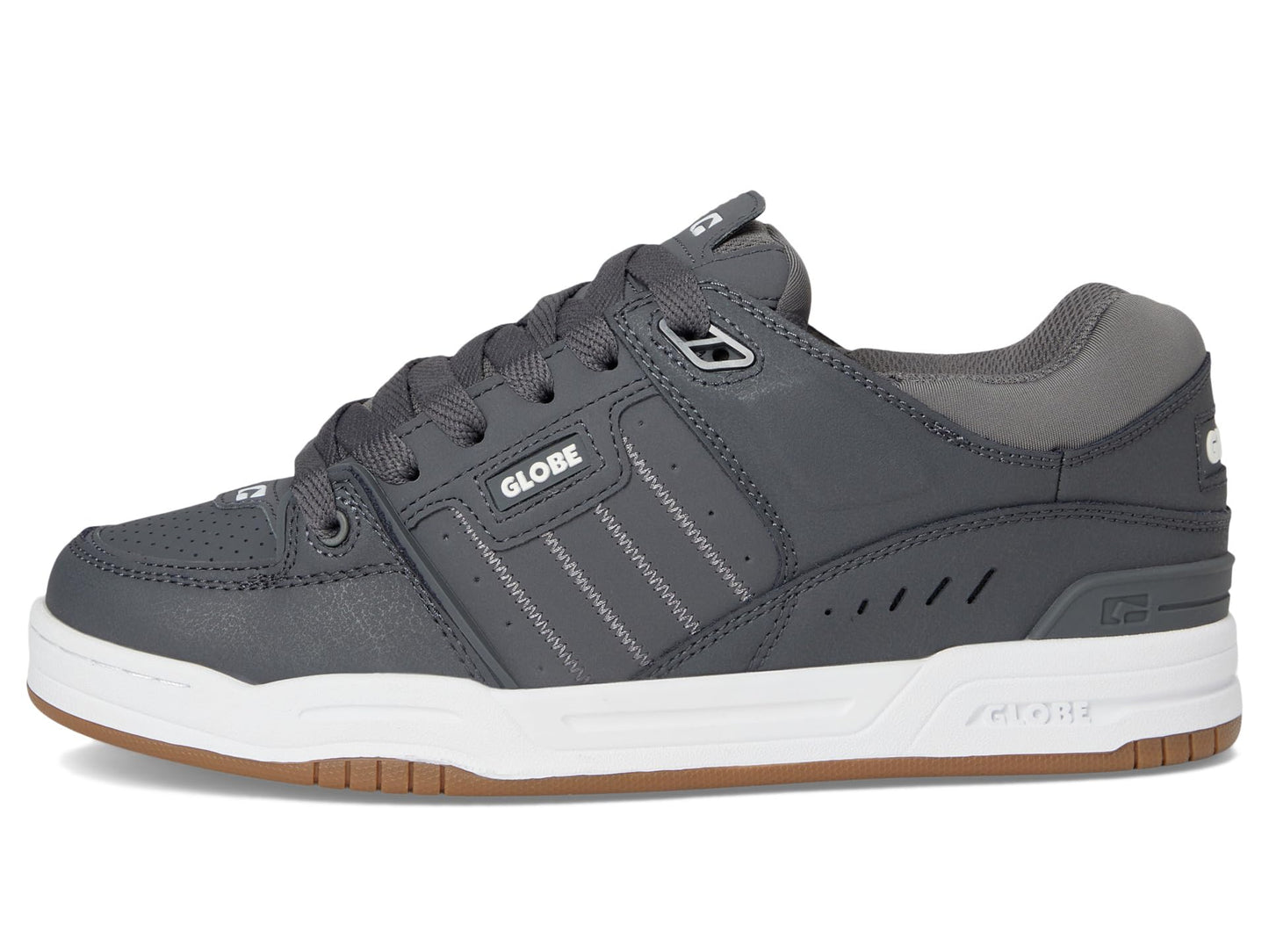 Globe Mens Fusion Charcoal/White 7 Medium