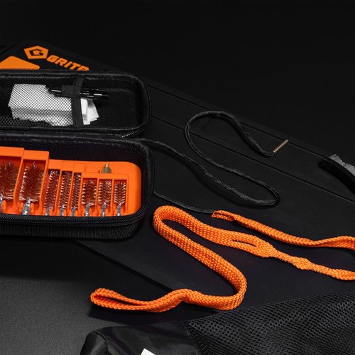 GRITR Bore Cleaning Rope - Versatile Gun Bore Cleaner for .22/.45/.223/12GA - Reusable & Compact Accessory