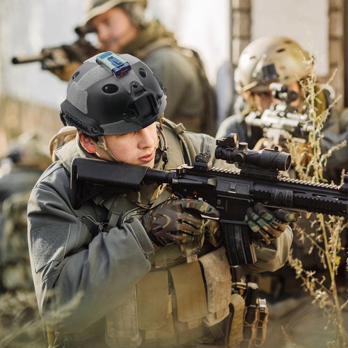 Yzpacc Tactical Helmet Hook and Loop Set for MK Fast Tactical Helmet DIY Kit Accessories