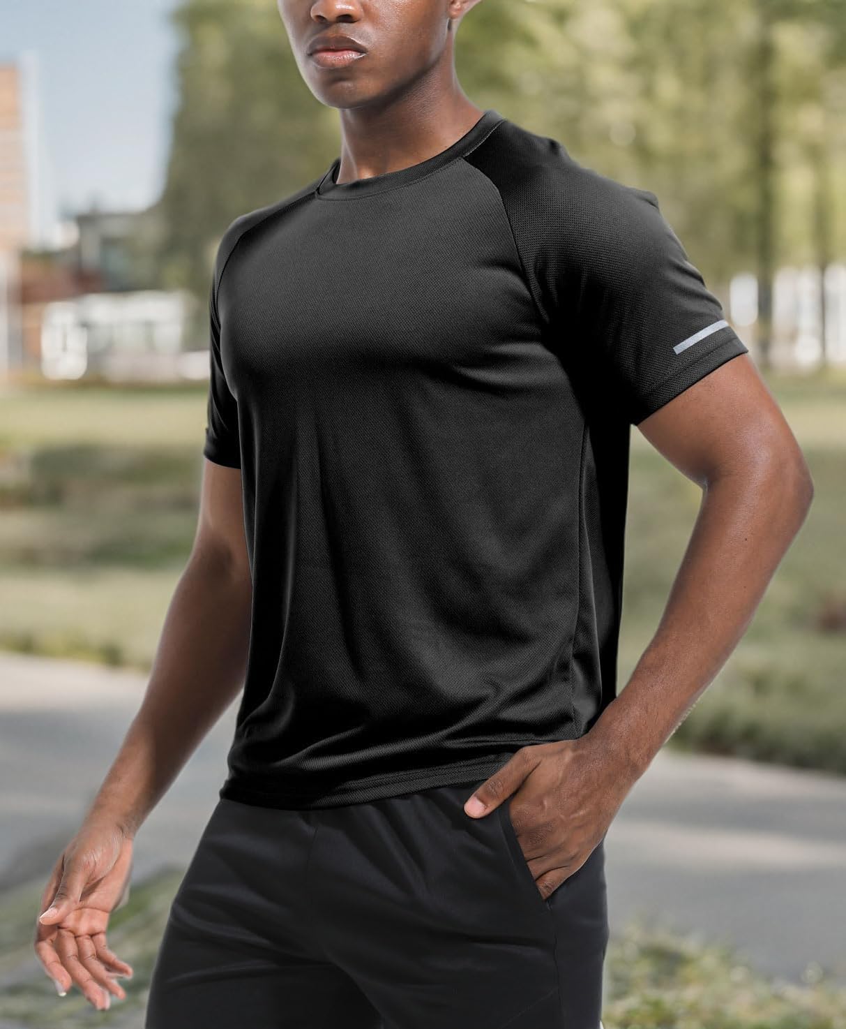 Boyzn Men's Workout Running Shirts - Dry Fit Moisture Wicking Athletic Tee | 1, 3, 5, or 7 Pack