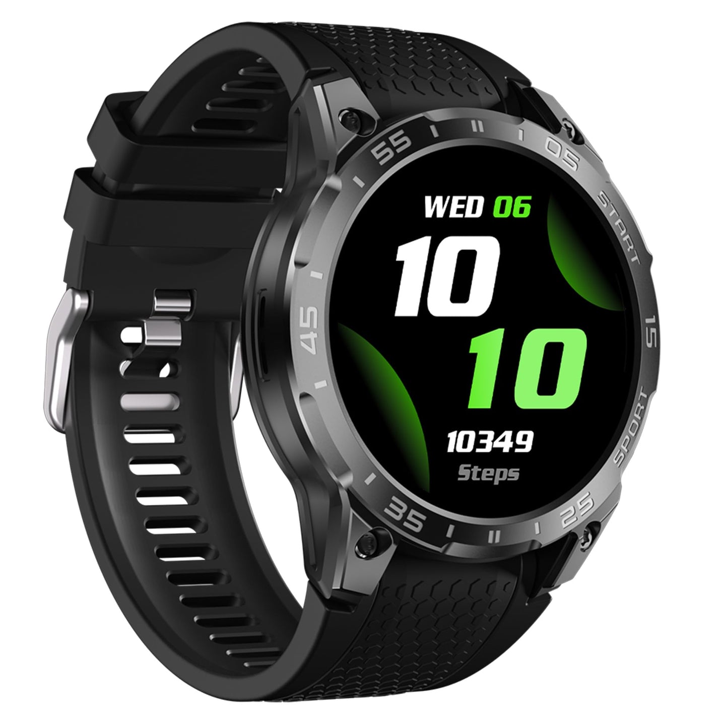 ZYVICXFJ Men's 1.85" Smartwatch with AI Voice | Waterproof Activity Tracker, Health Monitor, Multi-Sports Modes | Works with iPhone Android
